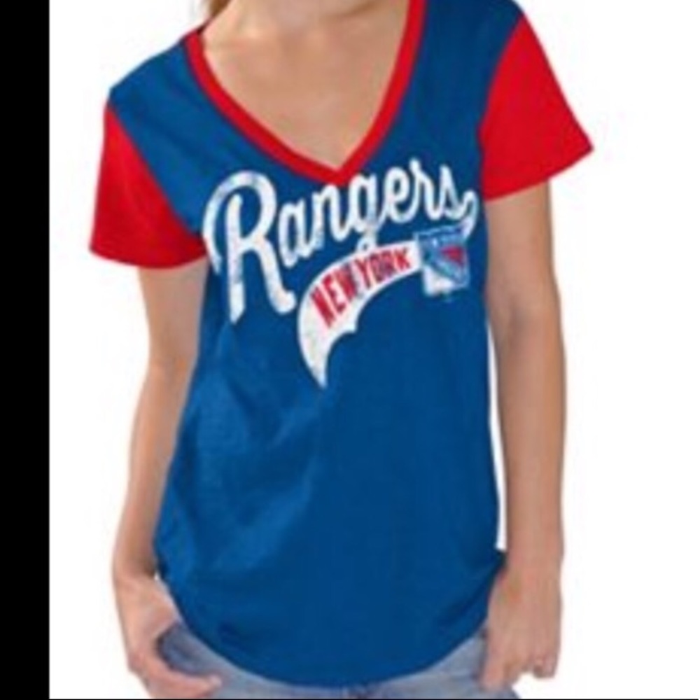 NY RANGERS Carl Banks TeeShirt